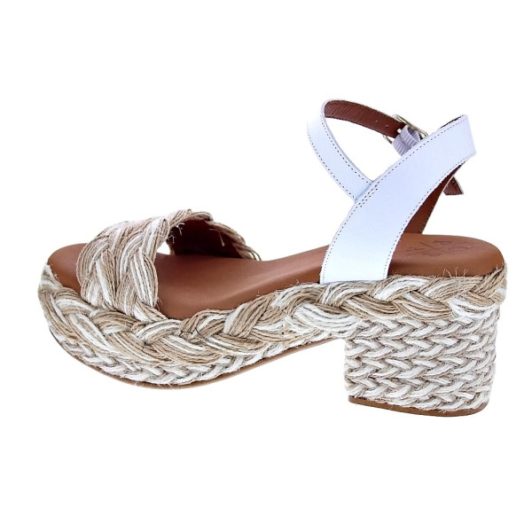 Sandalias Popa zapatos Mujer modelo Abaka Amur Beige 