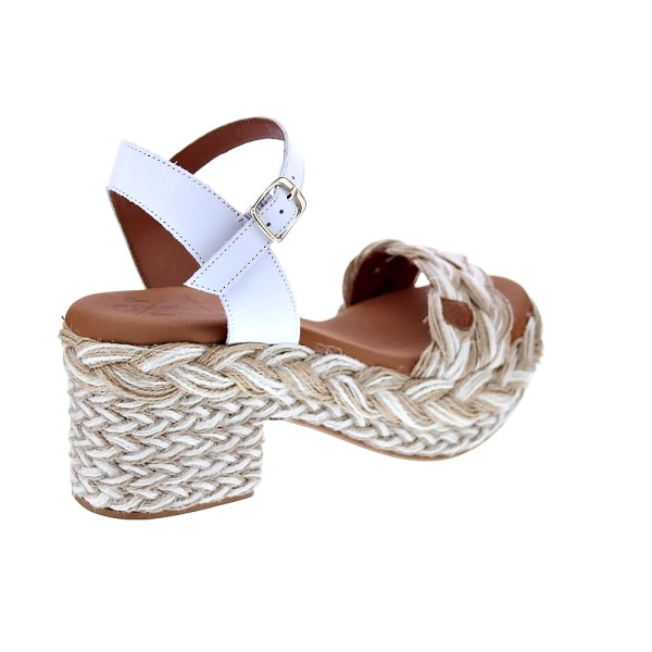 Sandalias Popa zapatos Mujer modelo Abaka Amur Beige 