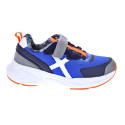 Zapatillas Munich zapatos Niño modelo Mini Track Azul Cordón
