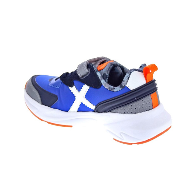 Zapatillas Munich zapatos Niño modelo Mini Track Azul Cordón