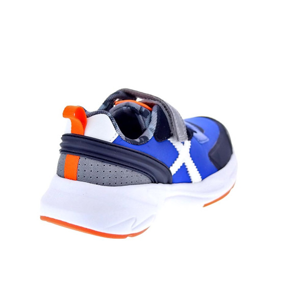 Zapatillas Munich zapatos Niño modelo Mini Track Azul Cordón