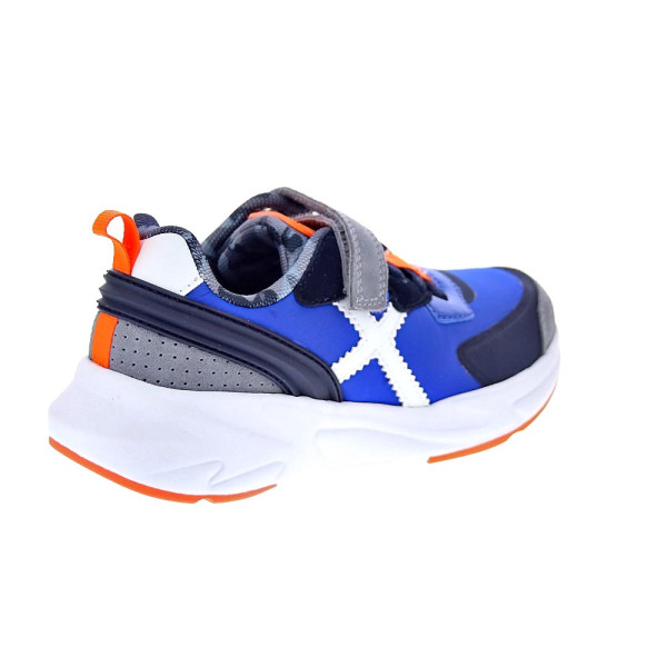 Zapatillas Munich zapatos Niño modelo Mini Track Azul Cordón