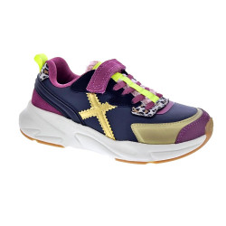 Zapatillas Munich zapatos Niña modelo Mini Track vco 98 Rosa Cordón 2