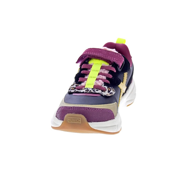 Zapatillas Munich zapatos Niña modelo Mini Track vco 98 Rosa Cordón