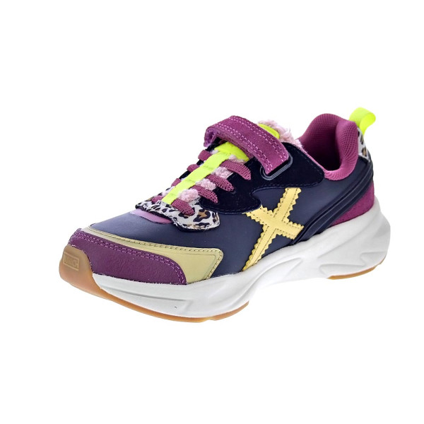 Zapatillas Munich zapatos Niña modelo Mini Track vco 98 Rosa Cordón