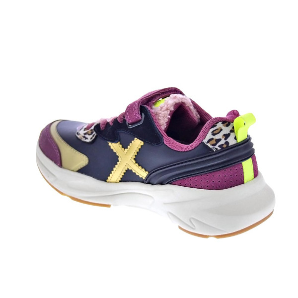 Zapatillas Munich zapatos Niña modelo Mini Track vco 98 Rosa Cordón