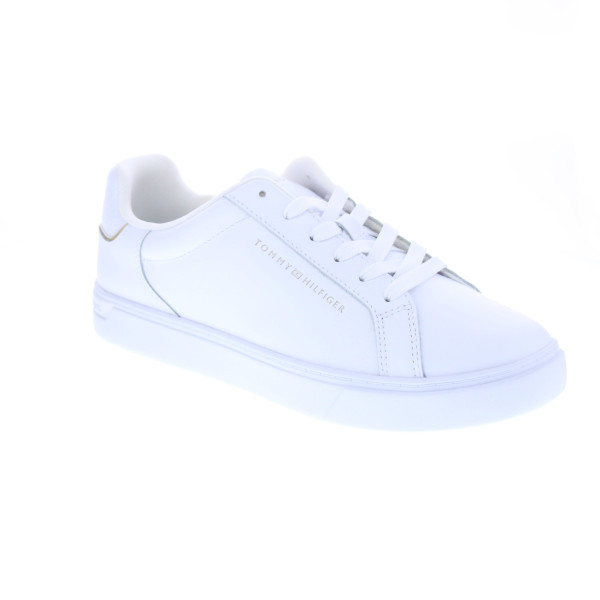 Zapatillas Tommy Hilfiger zapatos Mujer modelo Essential Court Blanco Cordón