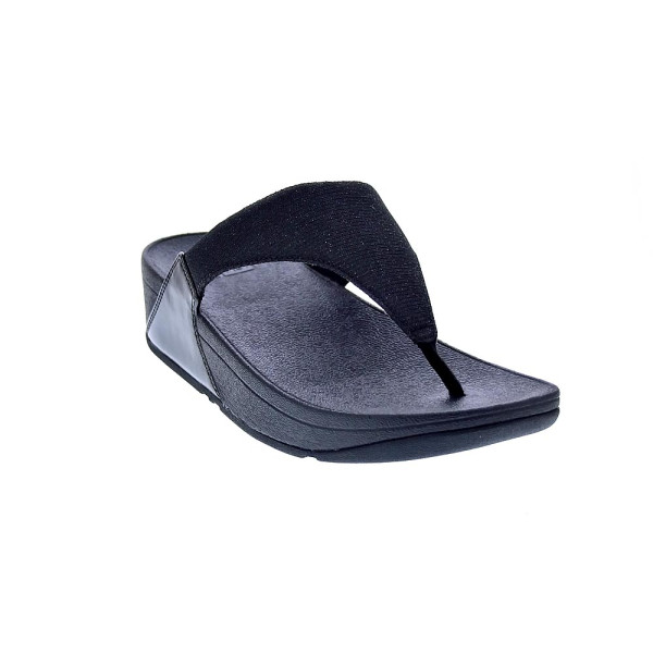 Sandalias FitFlop zapatos Mujer modelo Lulu Shimmer Negro 