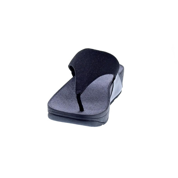 Sandalias FitFlop zapatos Mujer modelo Lulu Shimmer Negro 