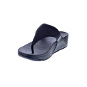 Sandalias FitFlop zapatos Mujer modelo Lulu Shimmer Negro 