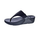 Sandalias FitFlop zapatos Mujer modelo Lulu Shimmer Negro 