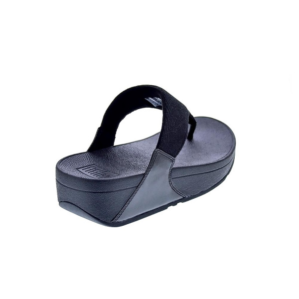 Sandalias FitFlop zapatos Mujer modelo Lulu Shimmer Negro 