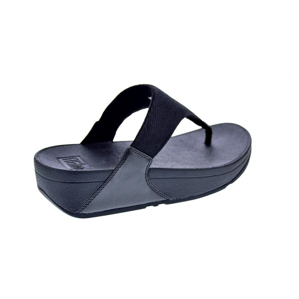 Sandalias FitFlop zapatos Mujer modelo Lulu Shimmer Negro 