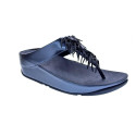 Sandalias FitFlop zapatos Mujer modelo Rumba Beaded Azul 