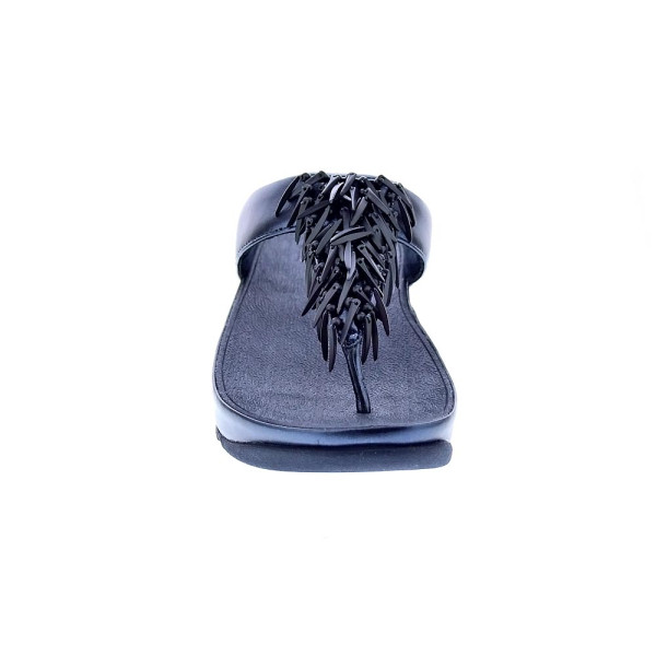 Sandalias FitFlop zapatos Mujer modelo Rumba Beaded Azul 