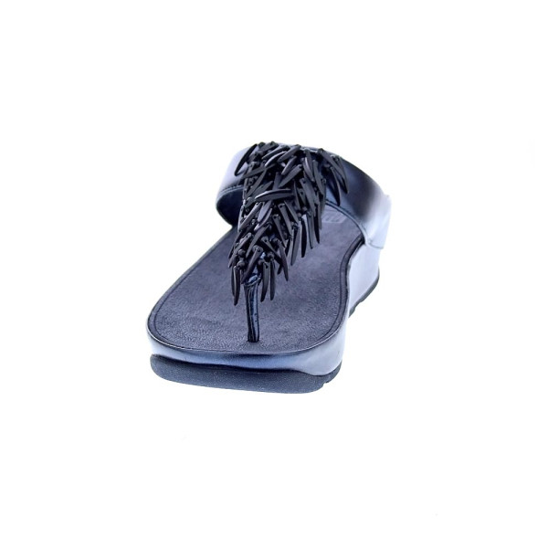 Sandalias FitFlop zapatos Mujer modelo Rumba Beaded Azul 