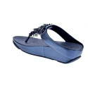 Sandalias FitFlop zapatos Mujer modelo Rumba Beaded Azul 