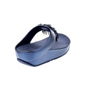 Sandalias FitFlop zapatos Mujer modelo Rumba Beaded Azul 