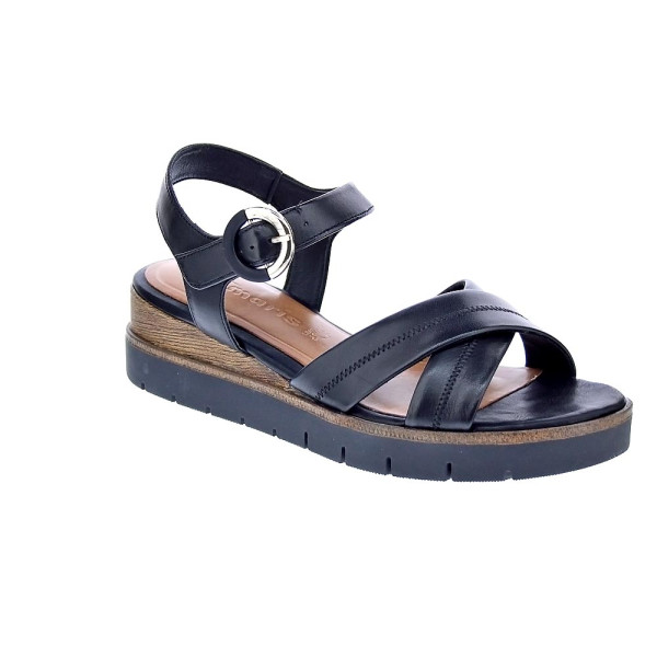 Sandalias Tamaris zapatos Mujer modelo 28202 Negro Hebilla