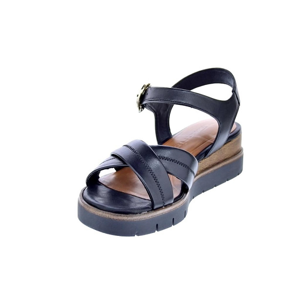 Sandalias Tamaris zapatos Mujer modelo 28202 Negro Hebilla