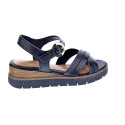 Sandalias Tamaris zapatos Mujer modelo 28202 Negro Hebilla