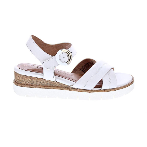 Sandalias Tamaris zapatos Mujer modelo 28202 Blanco Hebilla