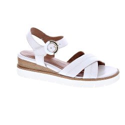 Sandalias Tamaris zapatos Mujer modelo 28202 Blanco Hebilla 2
