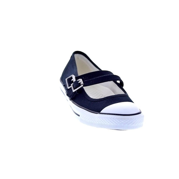 Bailarinas Converse zapatos Mujer modelo All Star Dainty Negro Hebilla