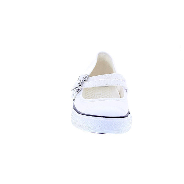 Bailarinas Converse zapatos Mujer modelo All Star Dainty Blanco Hebilla