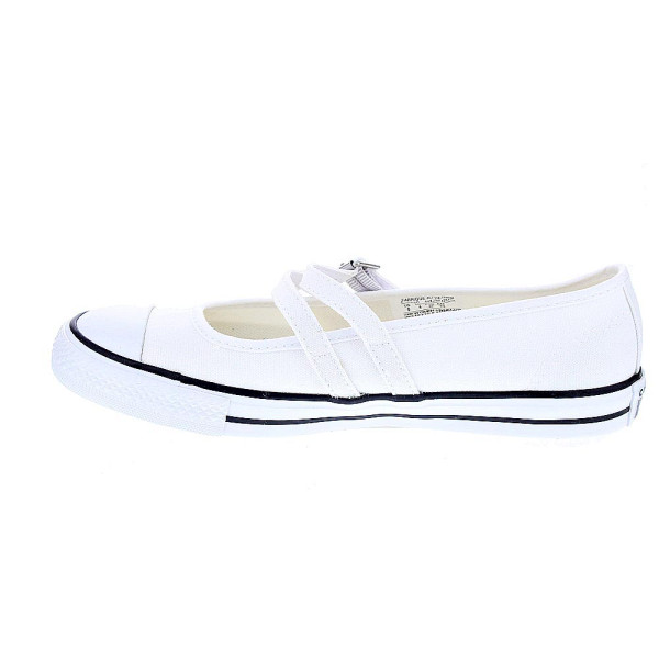 Bailarinas Converse zapatos Mujer modelo All Star Dainty Blanco Hebilla