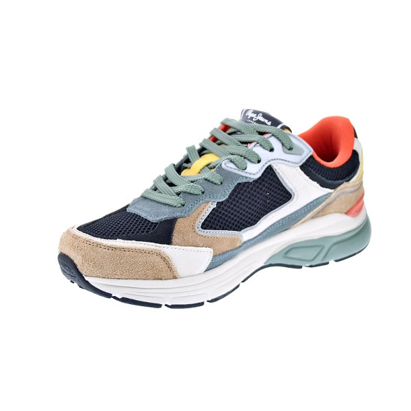 Zapatillas Pepe Jeans zapatos Hombre modelo Dave Risen Multicolor Cordón