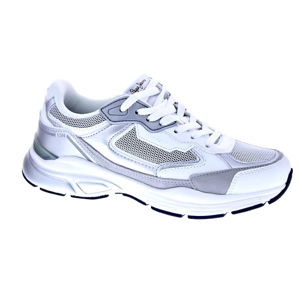 Zapatillas Pepe Jeans zapatos Mujer modelo Dave Shine Blanco Cordón