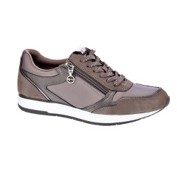 Zapatillas Tamaris zapatos Mujer modelo 23603 Marrón Cordón 2
