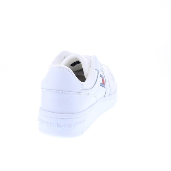 Zapatillas Tommy Hilfiger zapatos Mujer modelo Retro Basket Blanco Cordón