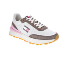 Zapatillas Tommy Hilfiger zapatos Mujer modelo Tech Runner Beige Cordón