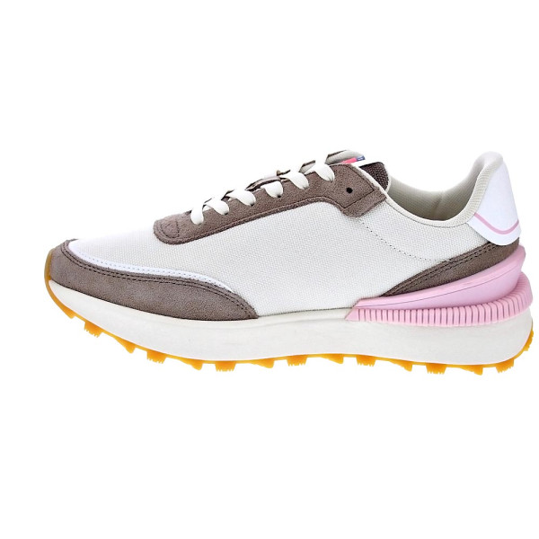 Zapatillas Tommy Hilfiger zapatos Mujer modelo Tech Runner Beige Cordón