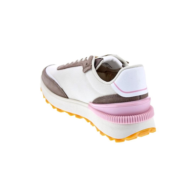 Zapatillas Tommy Hilfiger zapatos Mujer modelo Tech Runner Beige Cordón