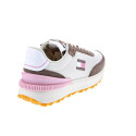 Zapatillas Tommy Hilfiger zapatos Mujer modelo Tech Runner Beige Cordón