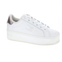 Zapatillas Tommy Hilfiger zapatos Mujer modelo Flatform Sneaker Blanco Cordón