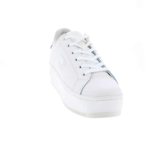 Zapatillas Tommy Hilfiger zapatos Mujer modelo Flatform Sneaker Blanco Cordón