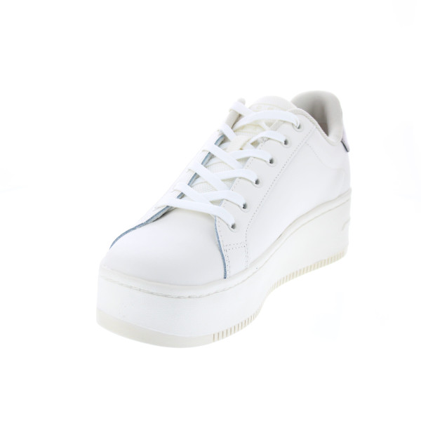 Zapatillas Tommy Hilfiger zapatos Mujer modelo Flatform Sneaker Blanco Cordón