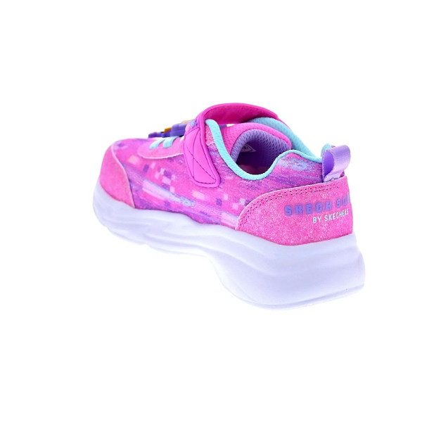 Zapatillas Skechers zapatos Niña modelo Snuggle Sneaks Rosa Velcro
