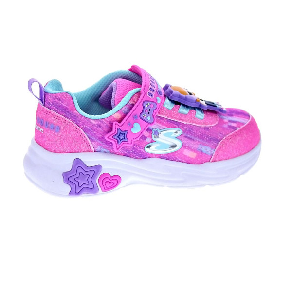 Zapatillas Skechers zapatos Niña modelo Snuggle Sneaks Rosa Velcro