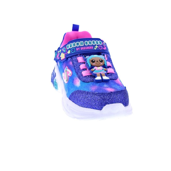Zapatillas Skechers zapatos Niña modelo Snuggle Sneaks Azul Velcro