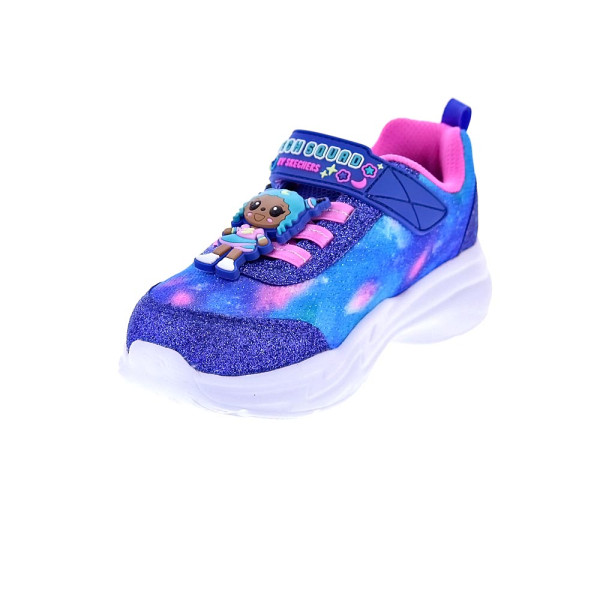 Zapatillas Skechers zapatos Niña modelo Snuggle Sneaks Azul Velcro
