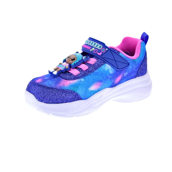 Zapatillas Skechers zapatos Niña modelo Snuggle Sneaks Azul Velcro