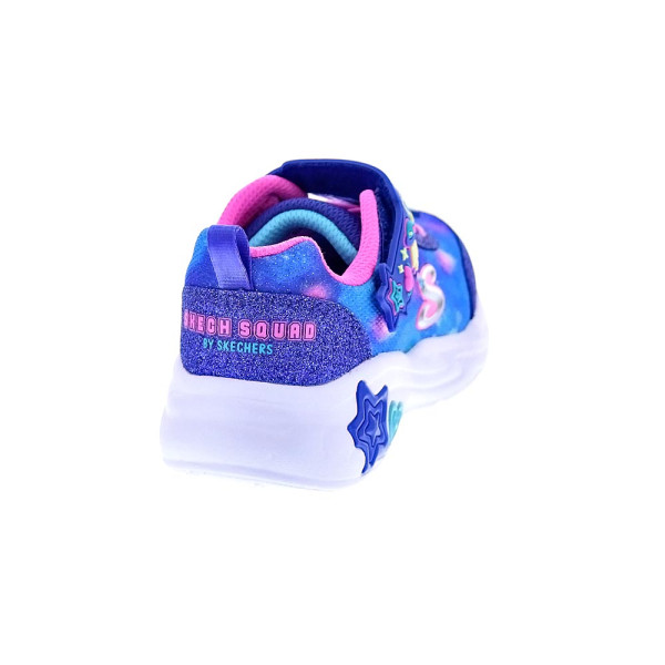Zapatillas Skechers zapatos Niña modelo Snuggle Sneaks Azul Velcro