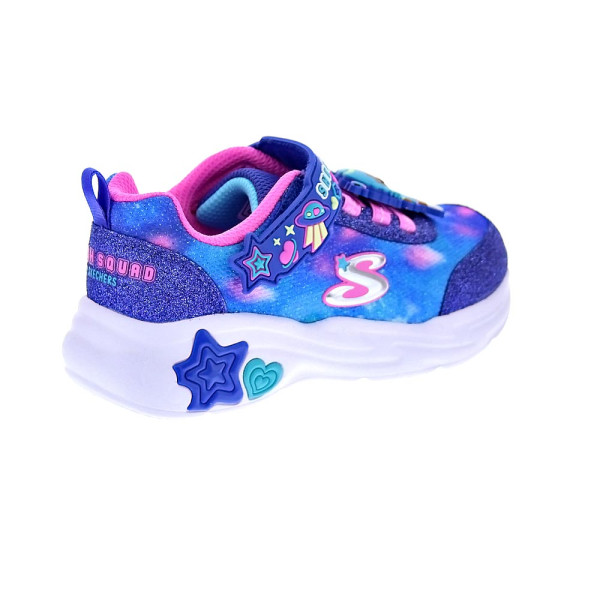 Zapatillas Skechers zapatos Niña modelo Snuggle Sneaks Azul Velcro