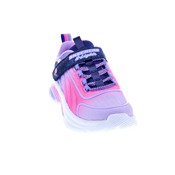 Zapatillas Skechers zapatos Niña modelo Rainbow Cruisers Violeta Velcro