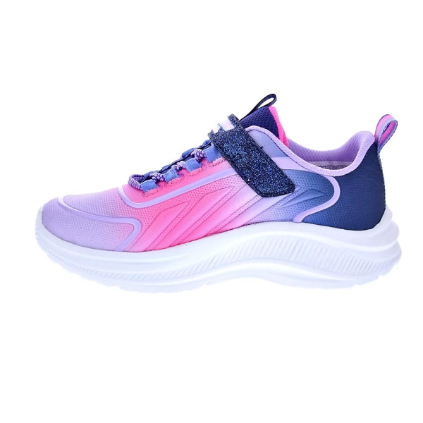 Zapatillas Skechers zapatos Niña modelo Rainbow Cruisers Violeta Velcro